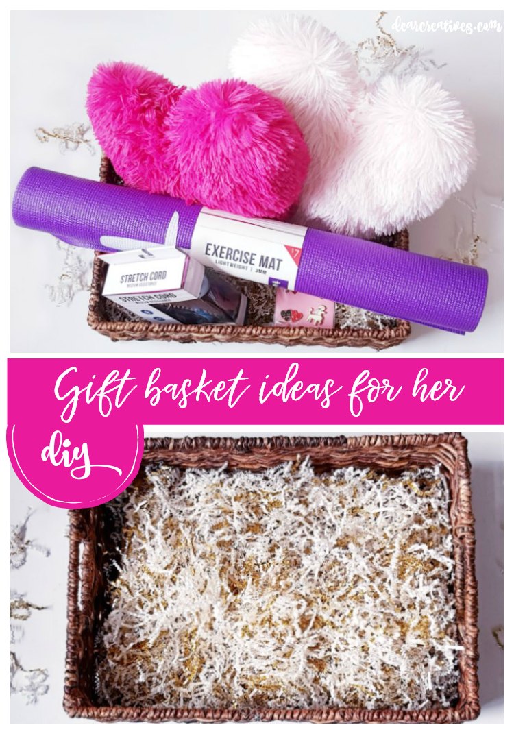 DIY Gift Basket for Valentine's Day For Her