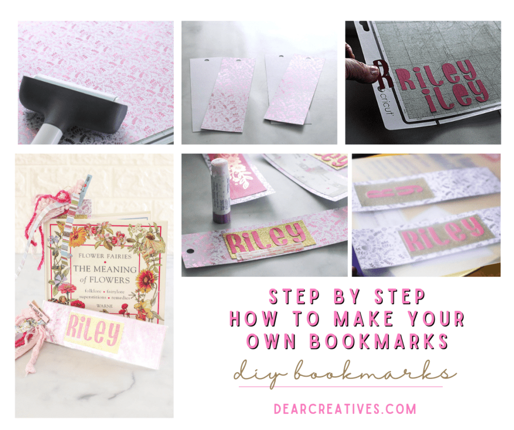 DIY Bookmark Idea Bookmarks Make Your Own! One Perfect Room