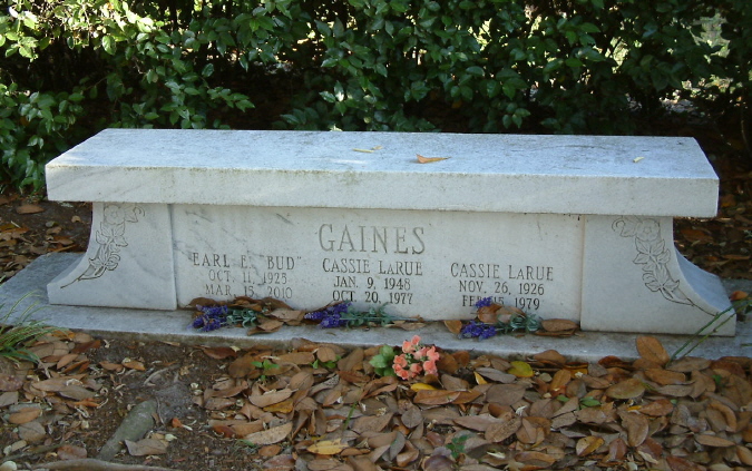 Cassie Gaines Gravesite