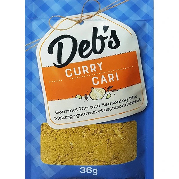 Curry Seasoning Mix Very mild Curry Deb's Dips