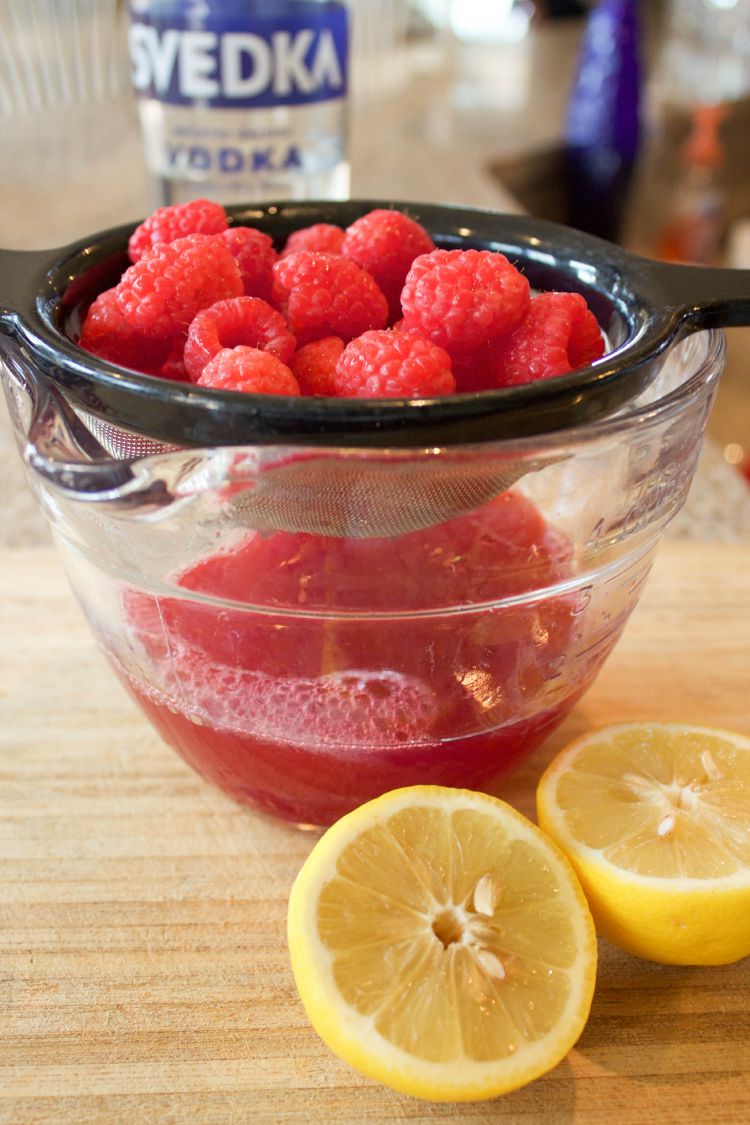 Fresh Raspberry Beer Cocktail Debt Free Spending