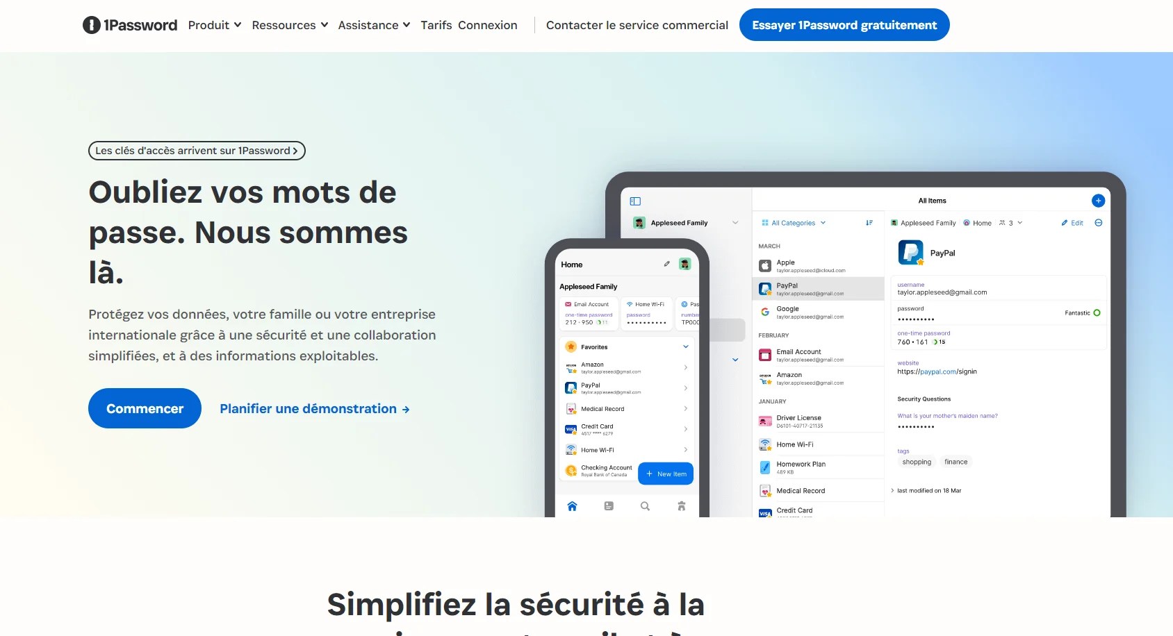 Les 5 meilleurs gestionnaires de mots de passe en 2023