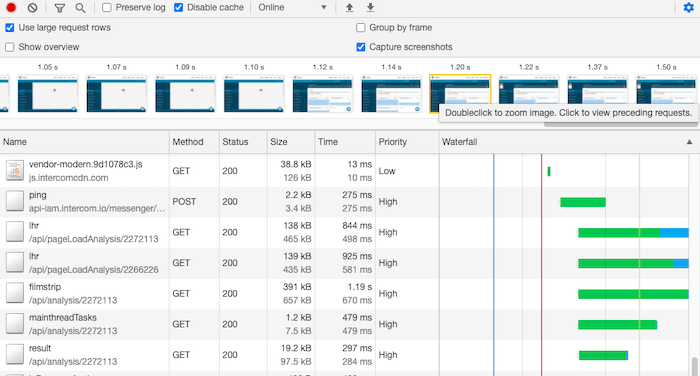 The Chrome DevTools Network Tab: Debug Page Speed | DebugBear