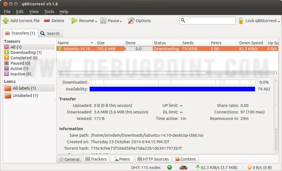 qBittorrent A Torrent Client for Ubuntu