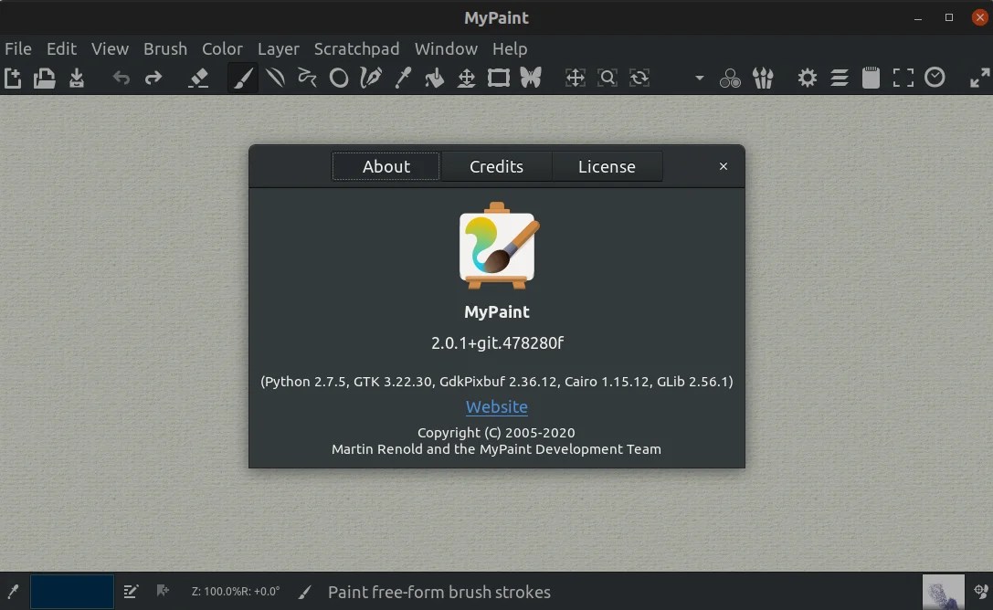 MyPaint Tablet Friendly Drawing Program Releases v2.0.1
