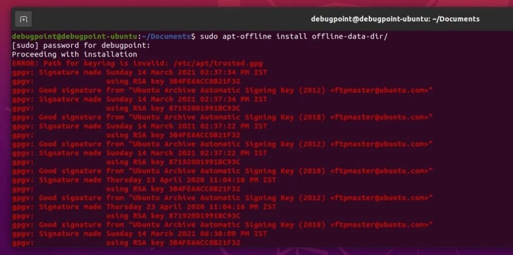 How to Update Ubuntu Offline without Connection