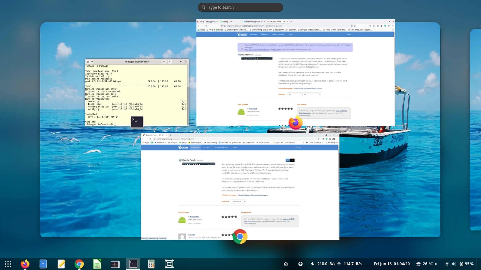 Dash to Panel Extension is Now Available for GNOME 40
