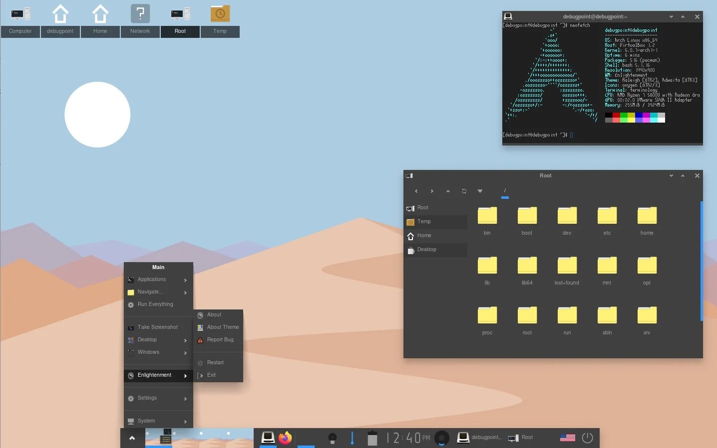 How to Install Enlightenment Desktop in Arch Linux Guide]