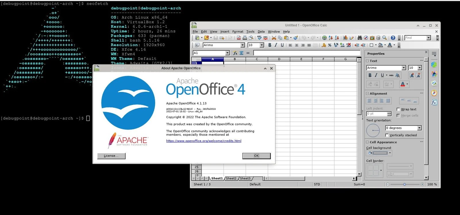 How to Install OpenOffice in Arch Linux [Beginner's Guide]