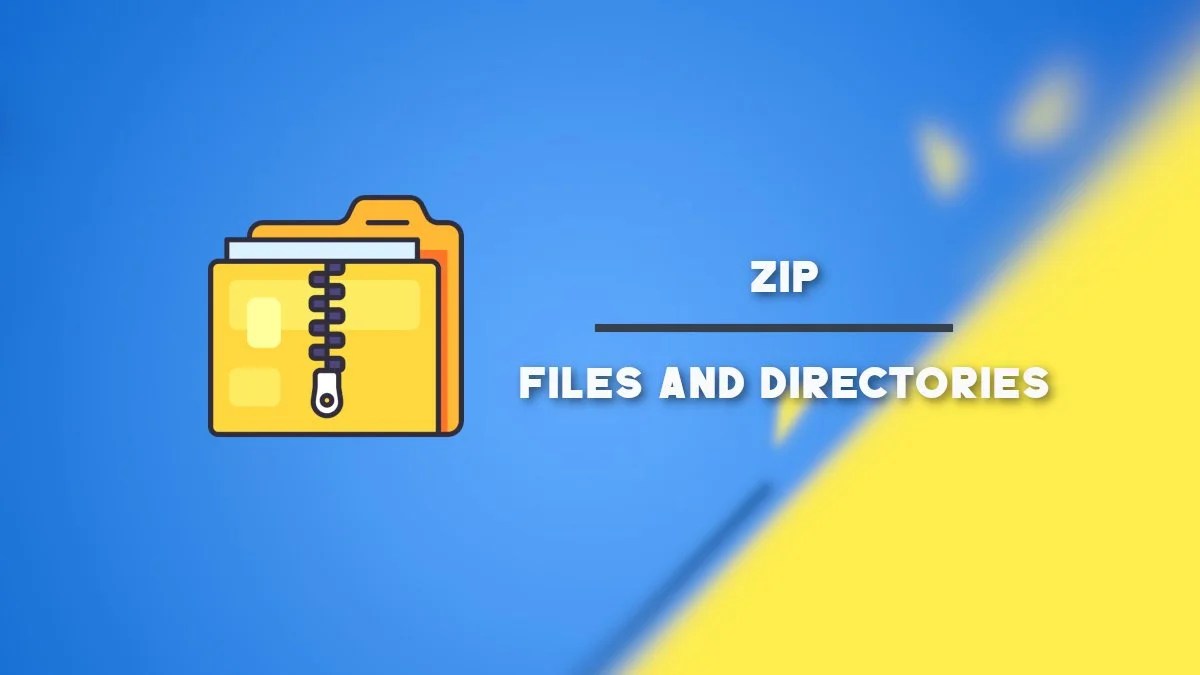 Learn zip Command in Linux Using Examples