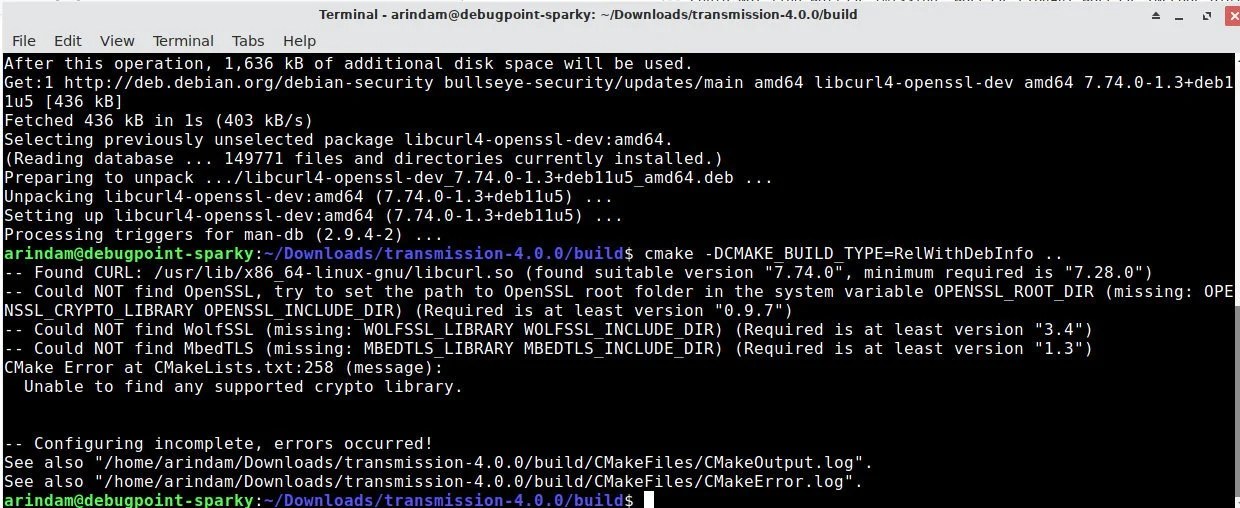 [Fixed] Could NOT find OpenSSL Error in Ubuntu and Other Linux