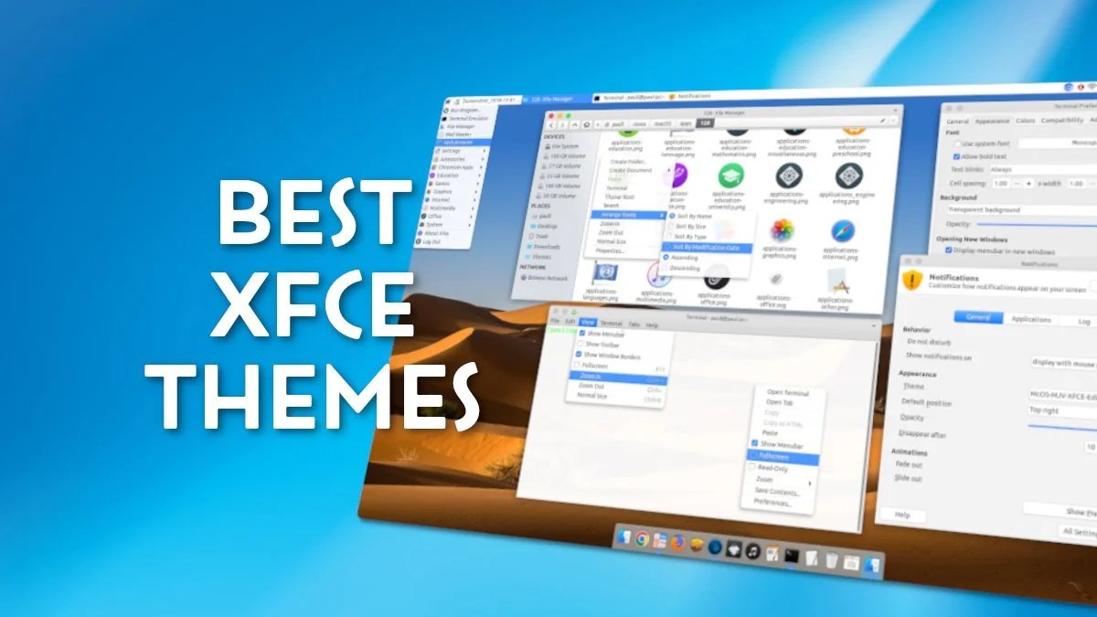 Top 10 Best Themes for Xfce Desktop