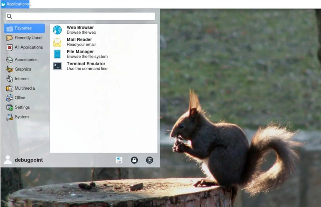 How to Install and Use Whisker Menu in Xfce Desktop
