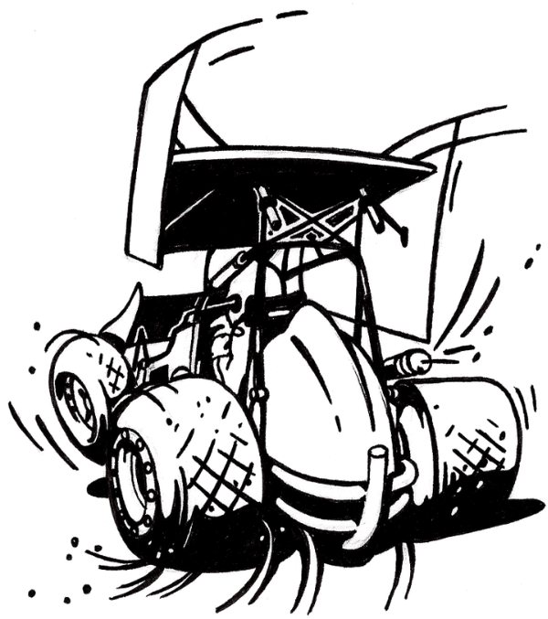 Sprint Car Decal