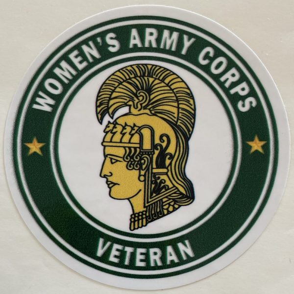 US Army Women's Army Corps Veteran Sticker Decal Patch Co