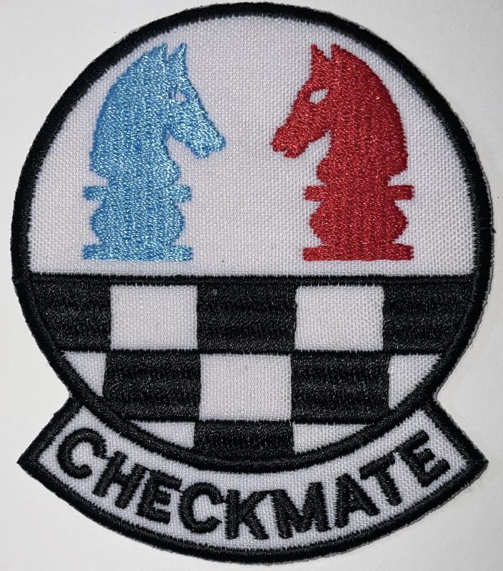USAF Checkmate Division Headquarters Patch Decal Patch Co