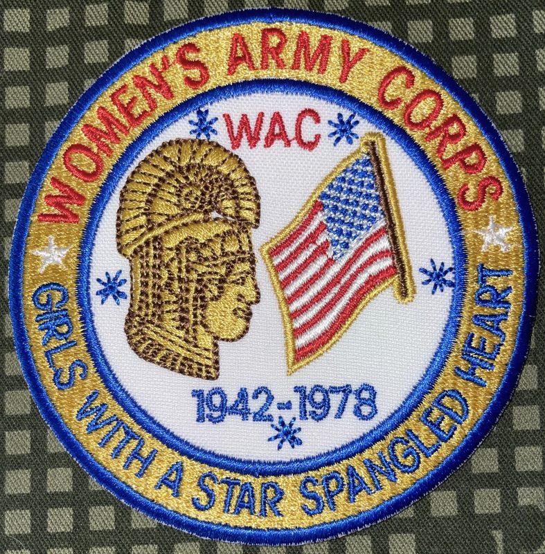US Army Women's Army Corps 19421978 Girls With A Star Spangled Heart