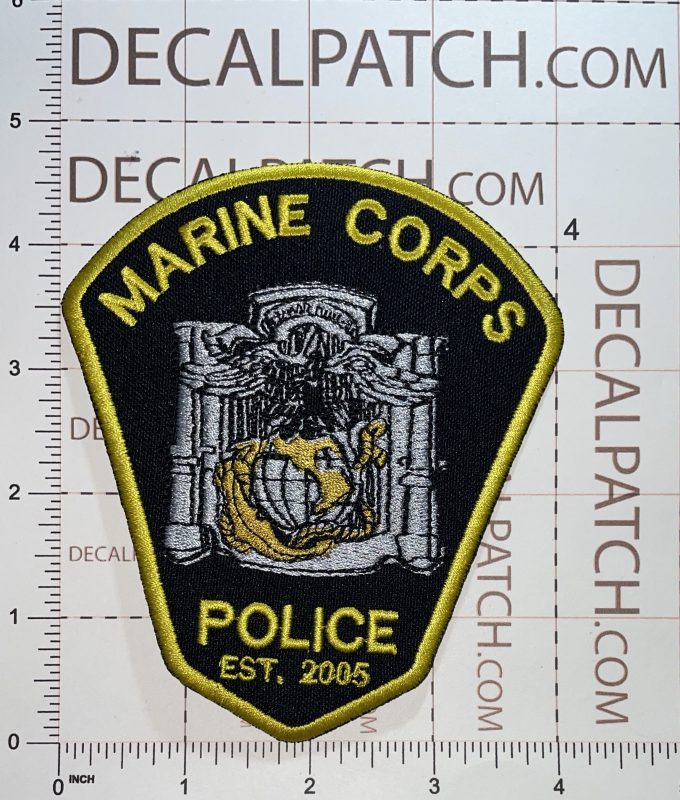 US Marine Corps Police Patch Decal Patch Co