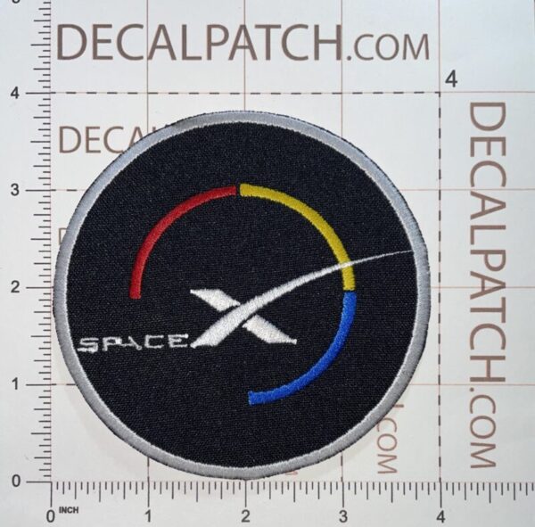 Spacex Logo Patch Decal Patch Co