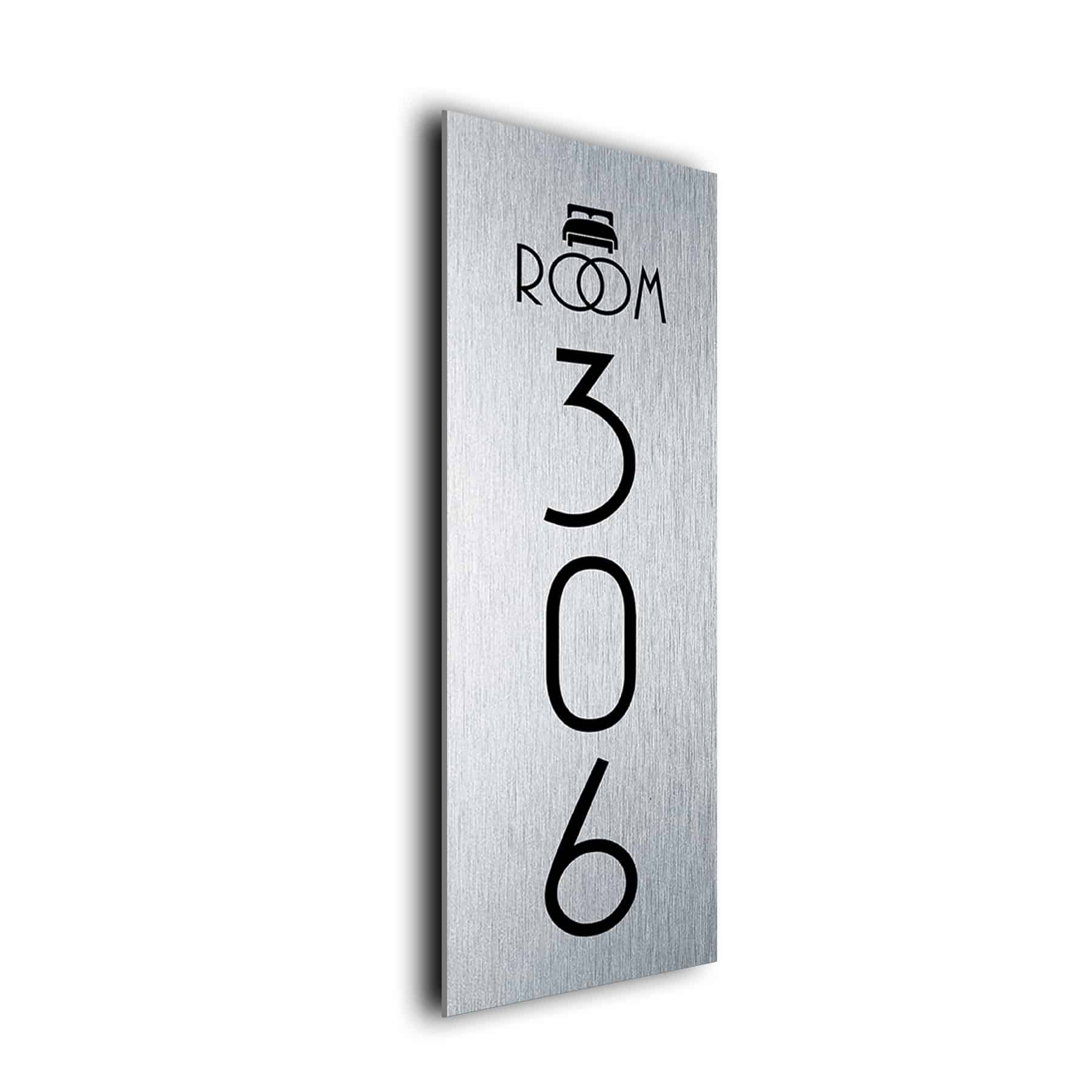 Custom Vertical Room Sign Room Signs Copper Numbers
