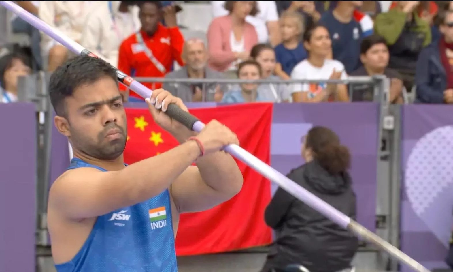 Paralympics Navdeep Singh wins gold in men’s javelin F41