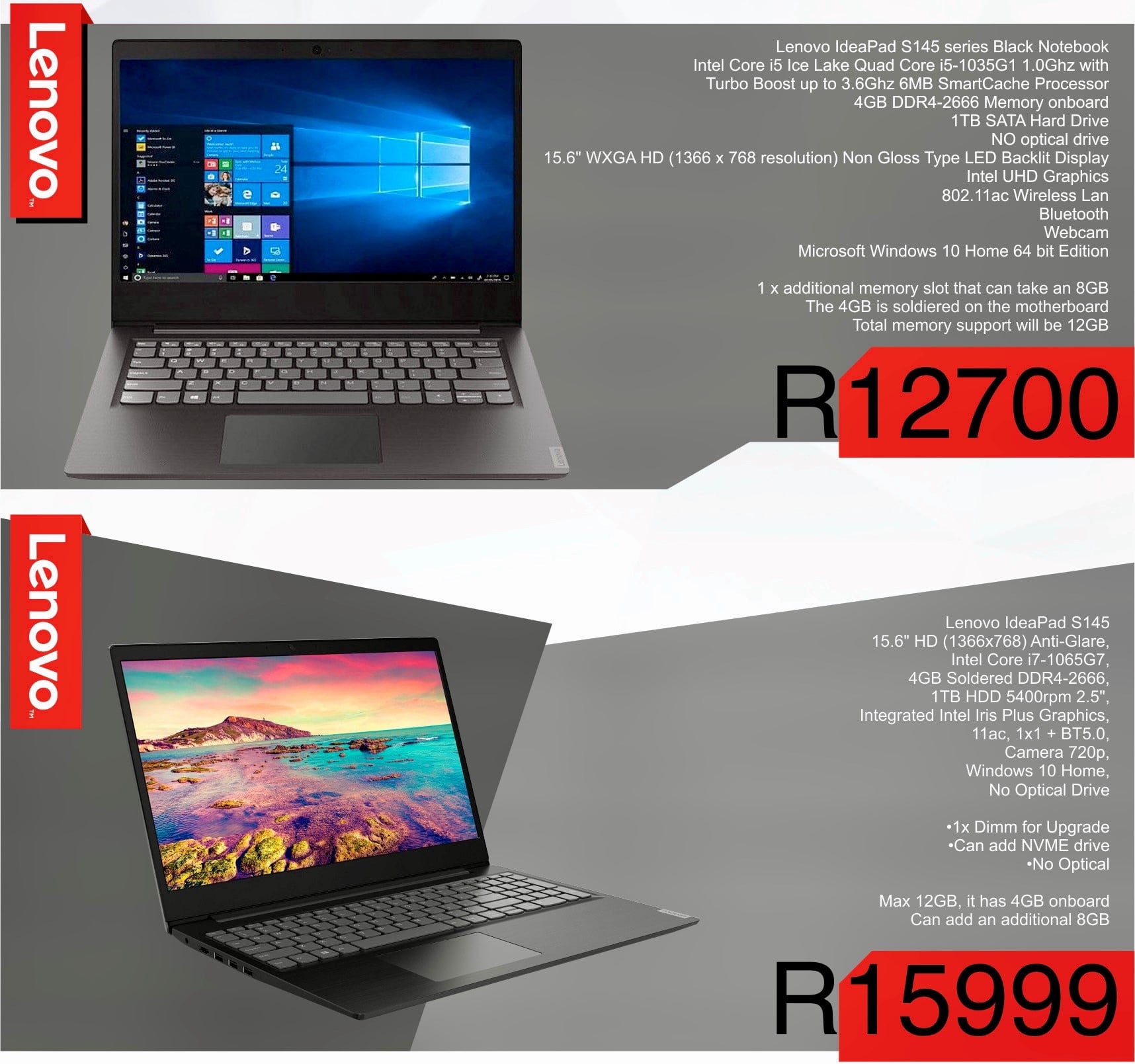 Laptop Specials Offer Valid till 30 June or While Stocks Last Deck