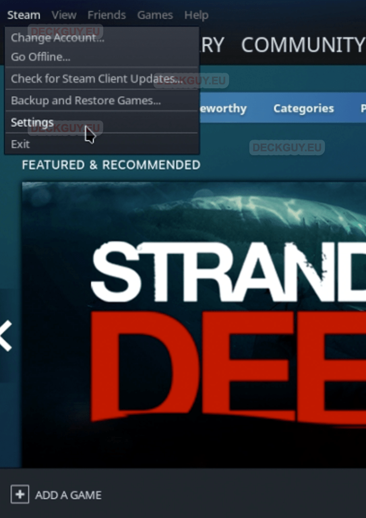 Steam Deck buttons in Desktop Mode How to navigate Desktop Mode in