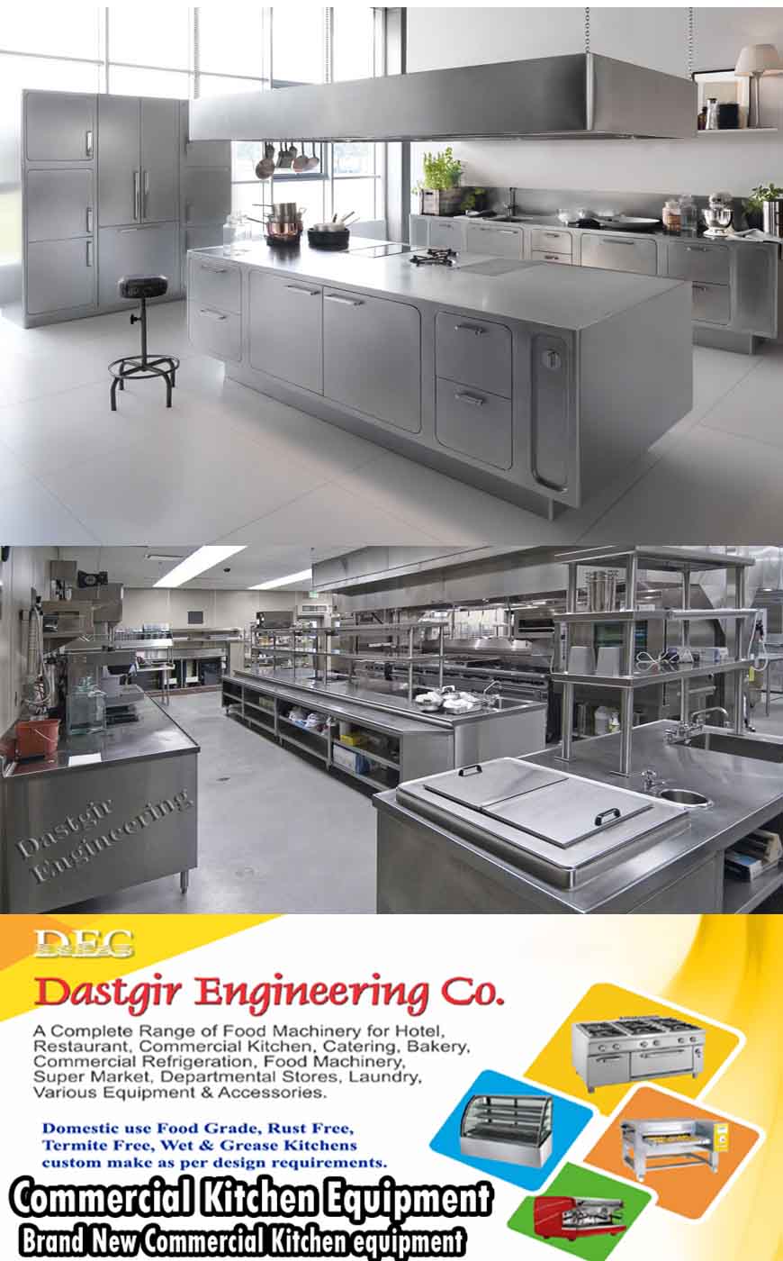 Commercial Kitchen Equipment in Pakistan