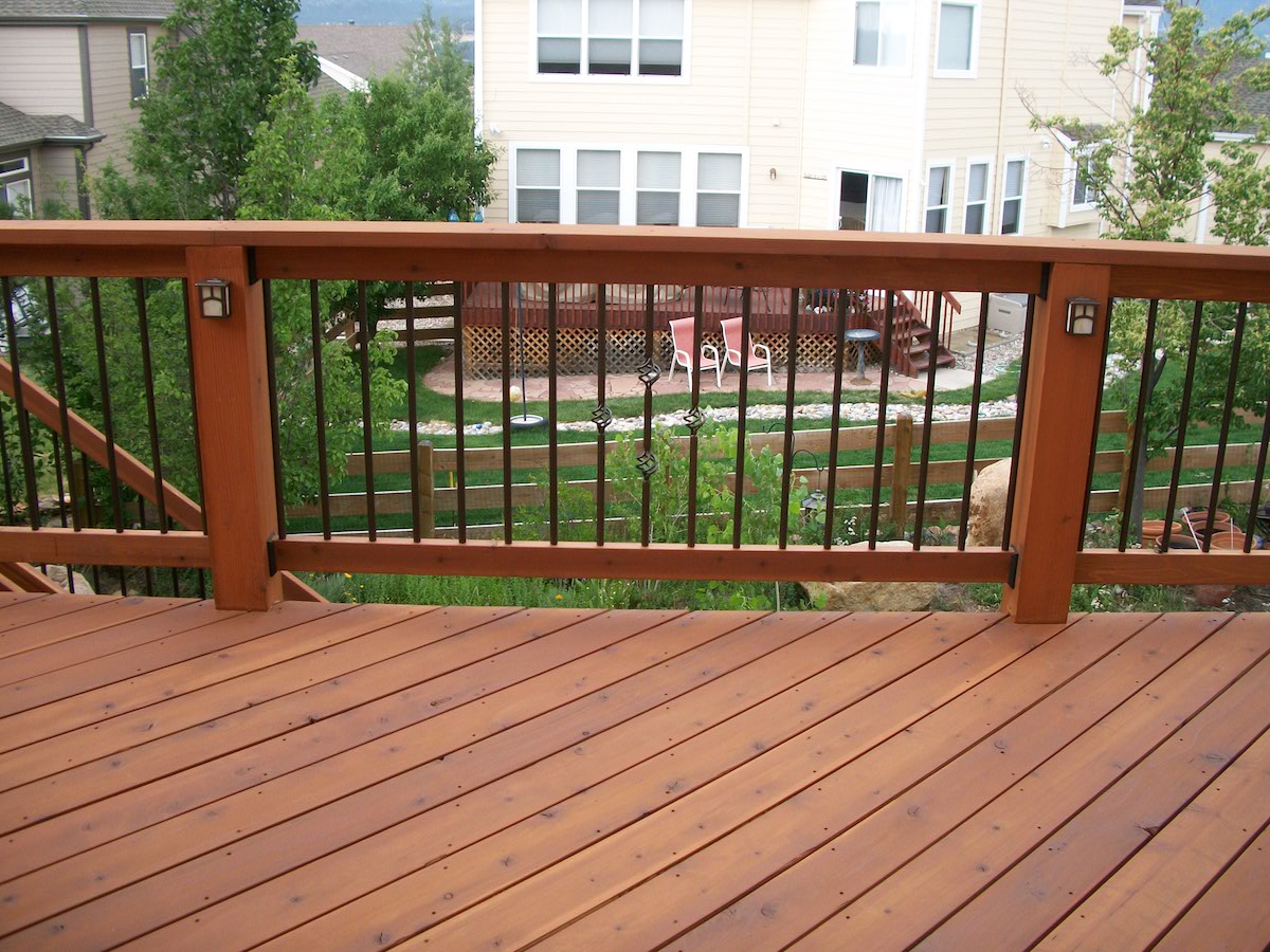 Wood Decks Colorado Springs Decks By Schmillen