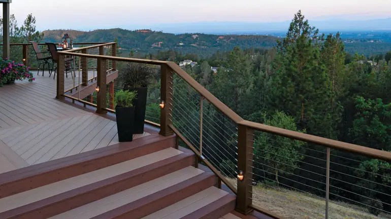 Composite Cable Railing Systems Timbertech Evolutions and