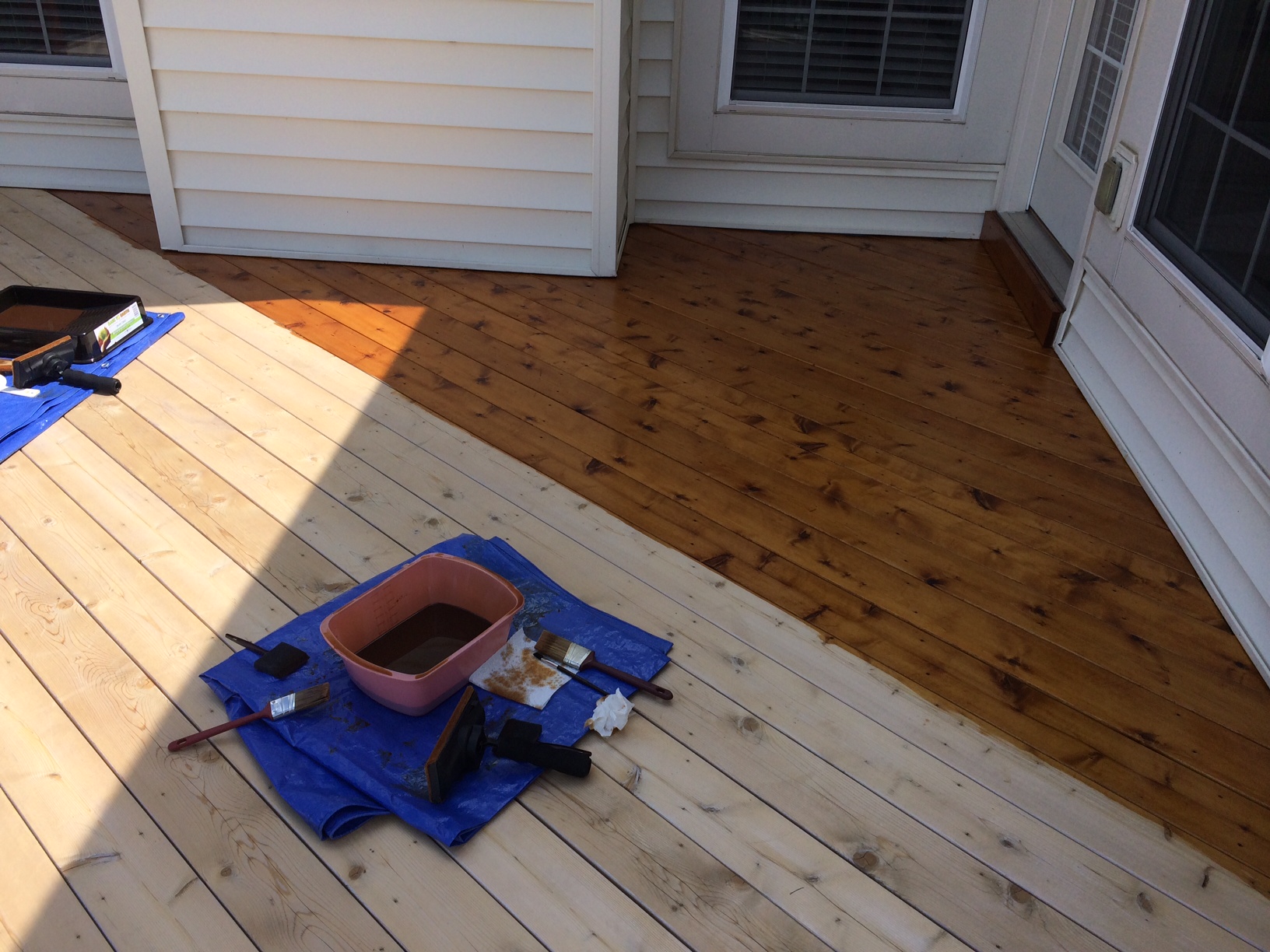 I Think Its Mildew?? Deck Cleaning Questions and Answers Deck Stain