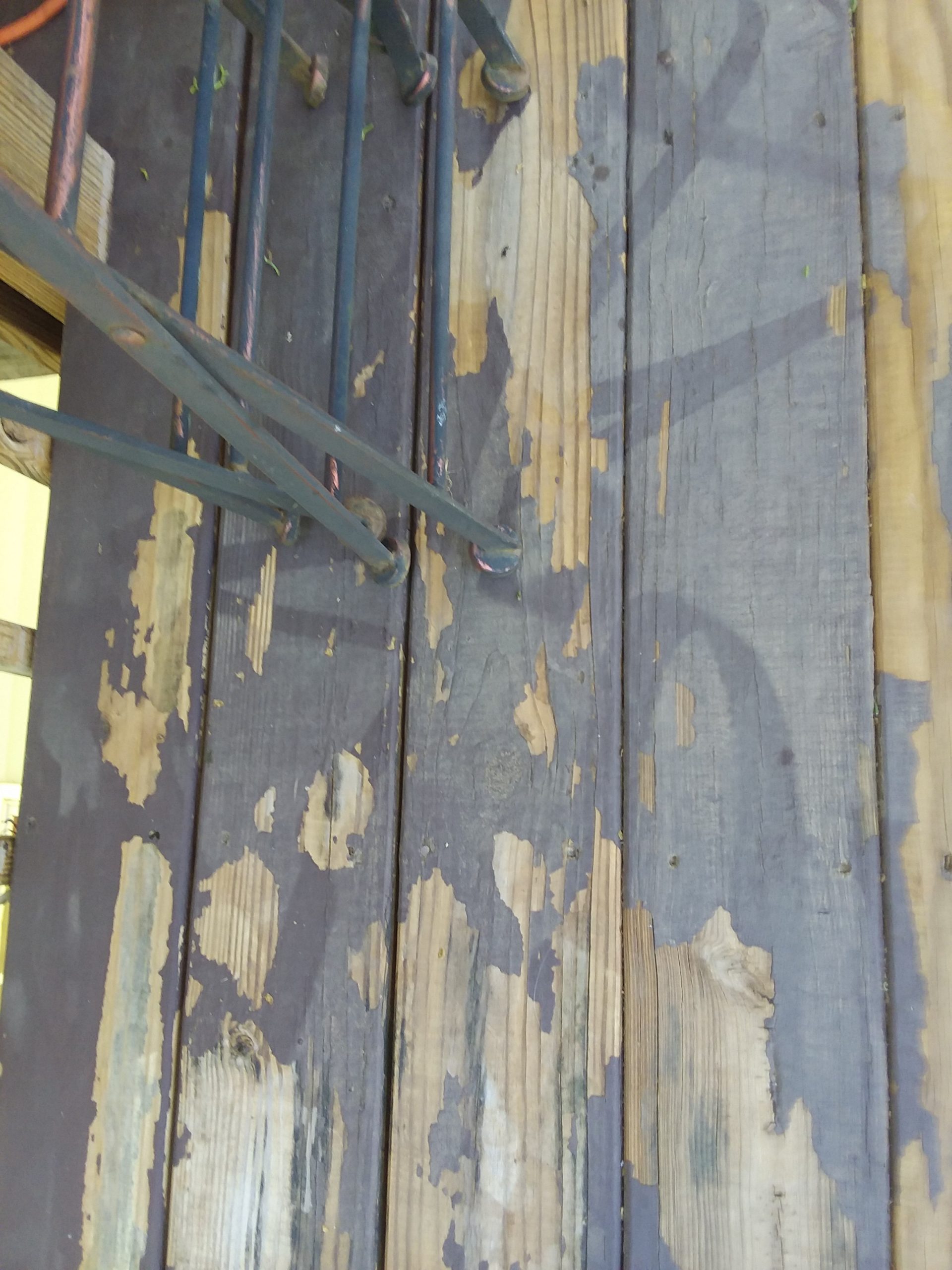 Deck Coating & Deck Restore Behr Deckover, Olympic RescueIt, Rust