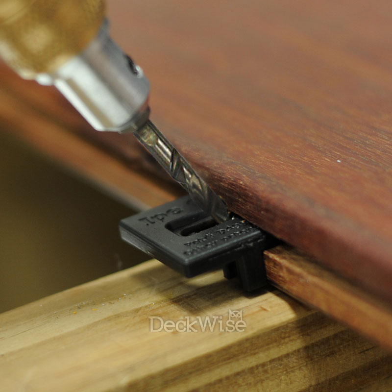 Decking Drill Tool Installs Hardwood Decks Fast DeckWise