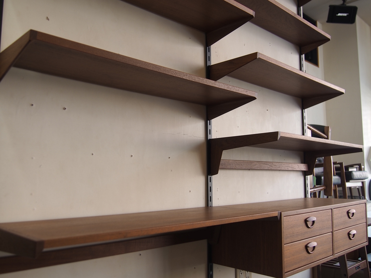 カイクリスチャンセン ウォールシェルフ（ユニット） ビンテージ北欧家具 Wall Shelf Kai kristiansen « 過去販売商品