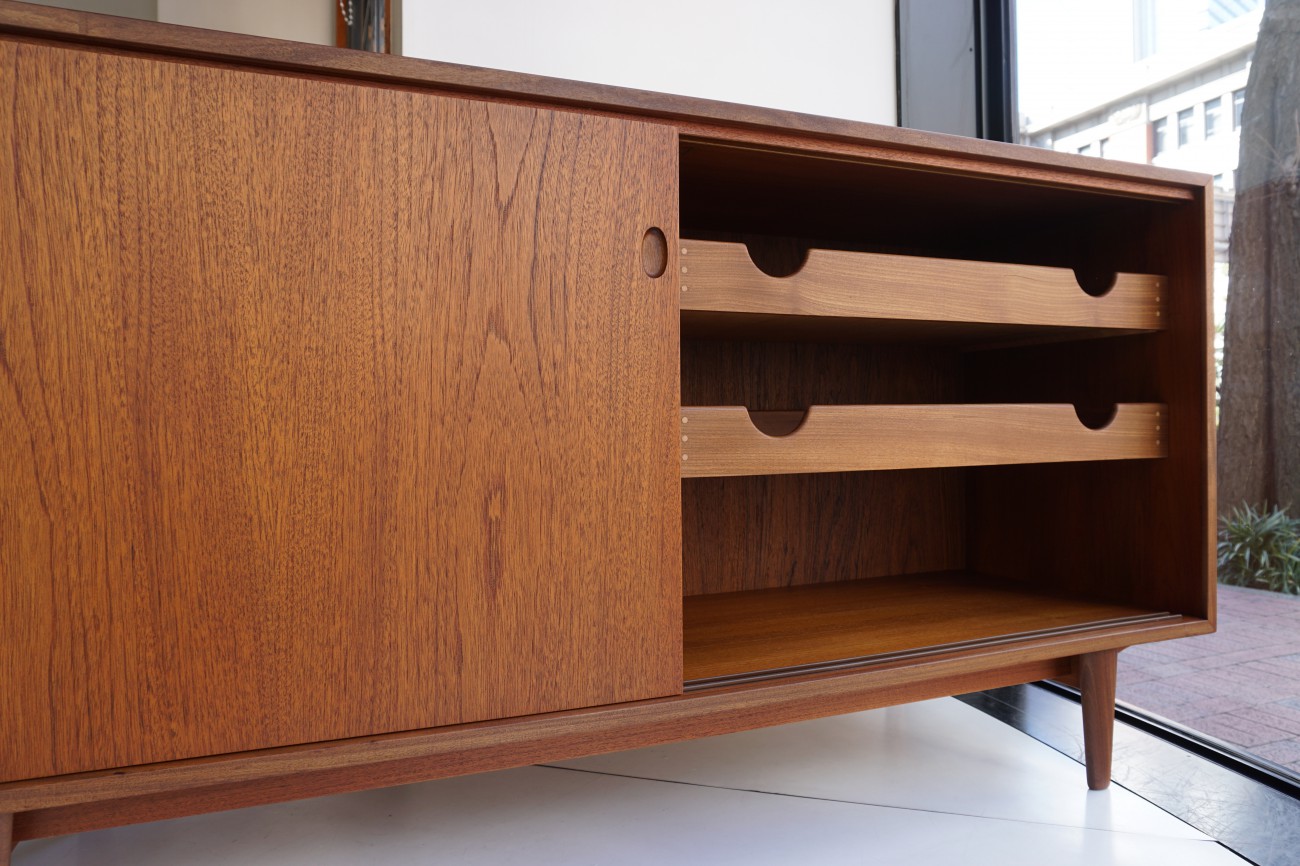 Arne Hovmand Olsen Teak Sideboard Danish Furniture Makers Quality