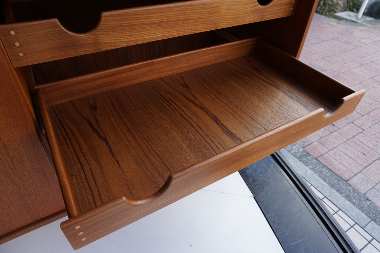 Arne Hovmand Olsen Teak Sideboard Danish Furniture Makers Quality