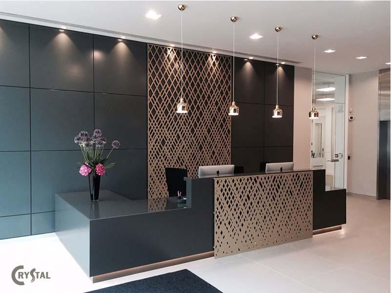 DESIGN TIPS FOR YOUR RECEPTION AREA Crystal Design TPL