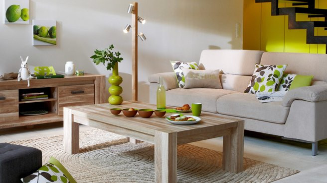 Quelles couleurs associer avec des meubles en bois brut ? M6 Deco.fr