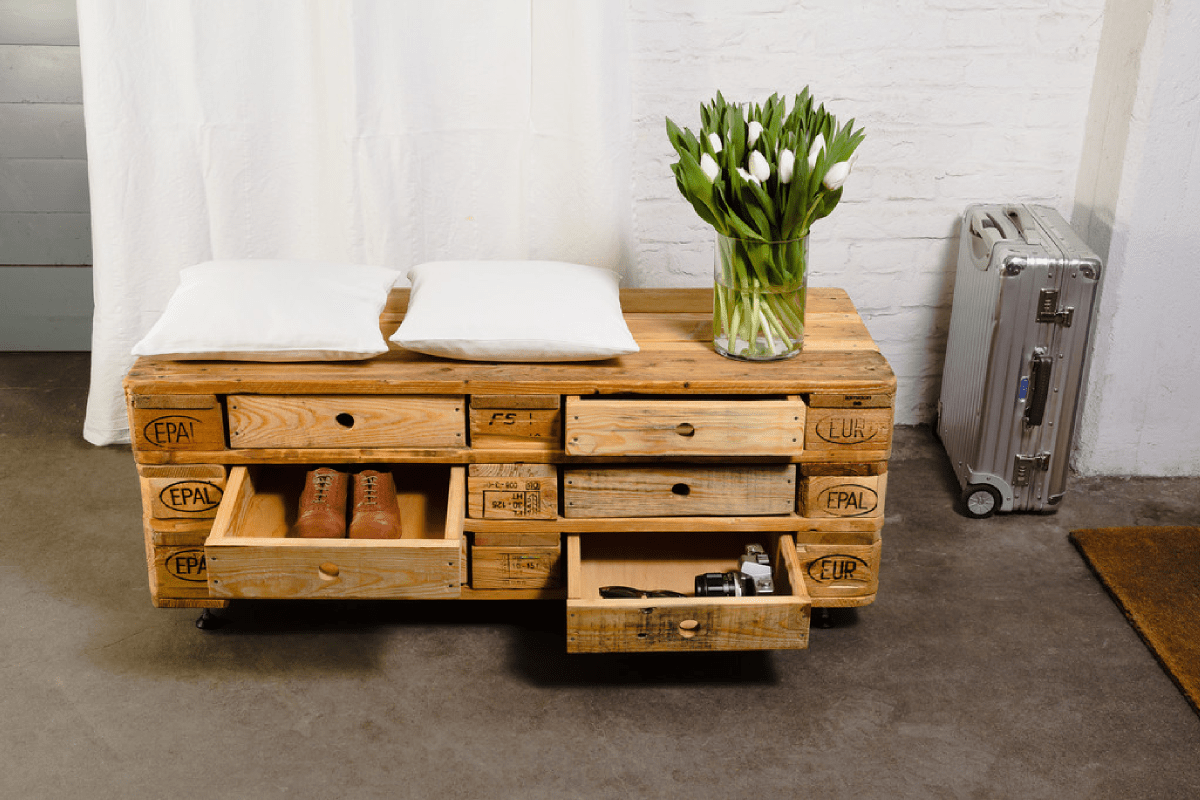 DIY : Une commode écofriendly en palettes en bois recyclées - Decocrush
