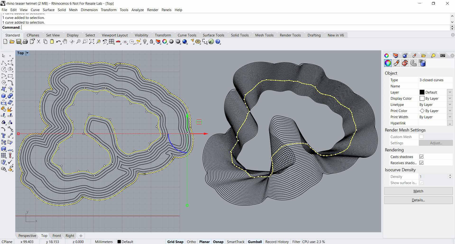 Rhino 6 Texture Mapping "Rhino 6 Open Day" Decode Fab Lab