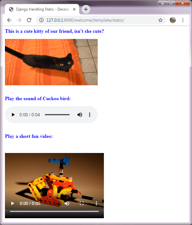 Django Static File Handling