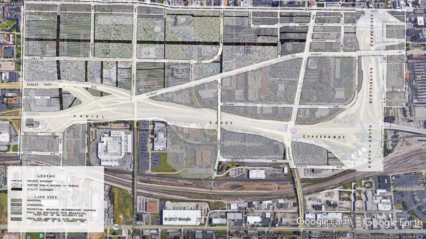 Mill Creek Valley Maps Decoding the City