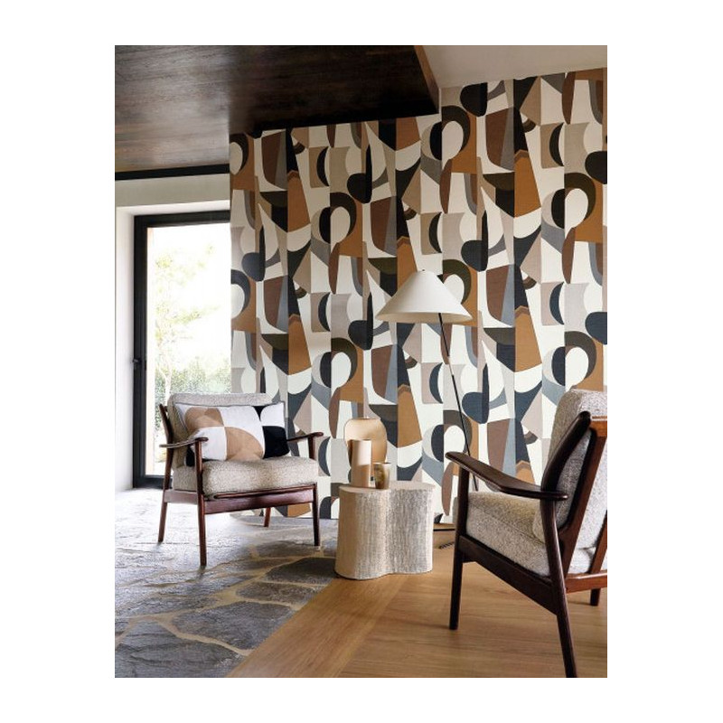 Casamance Wallpaper Assemblage collection L'Atelier