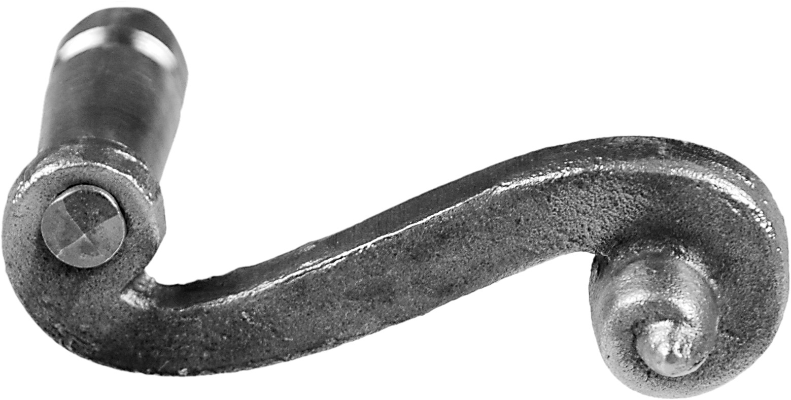 Poignée droite pour porte ou portail 110X65 chez Déco Fer