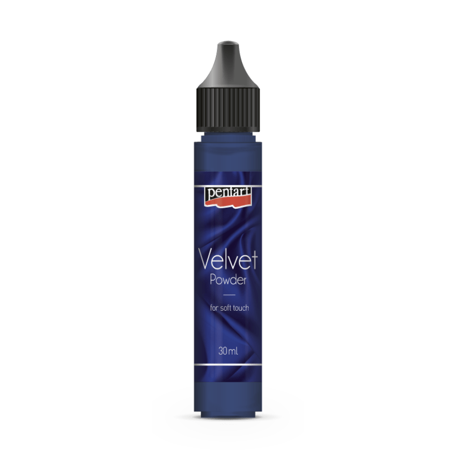 Velvet powder royal blue 30ml Decofrog Art Materials