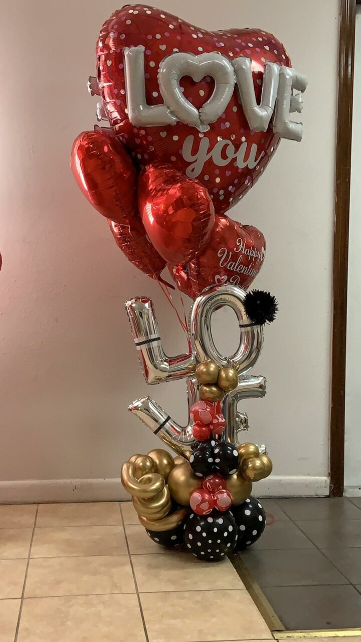 Balloons Bouquet floating love Decolovers Balloons