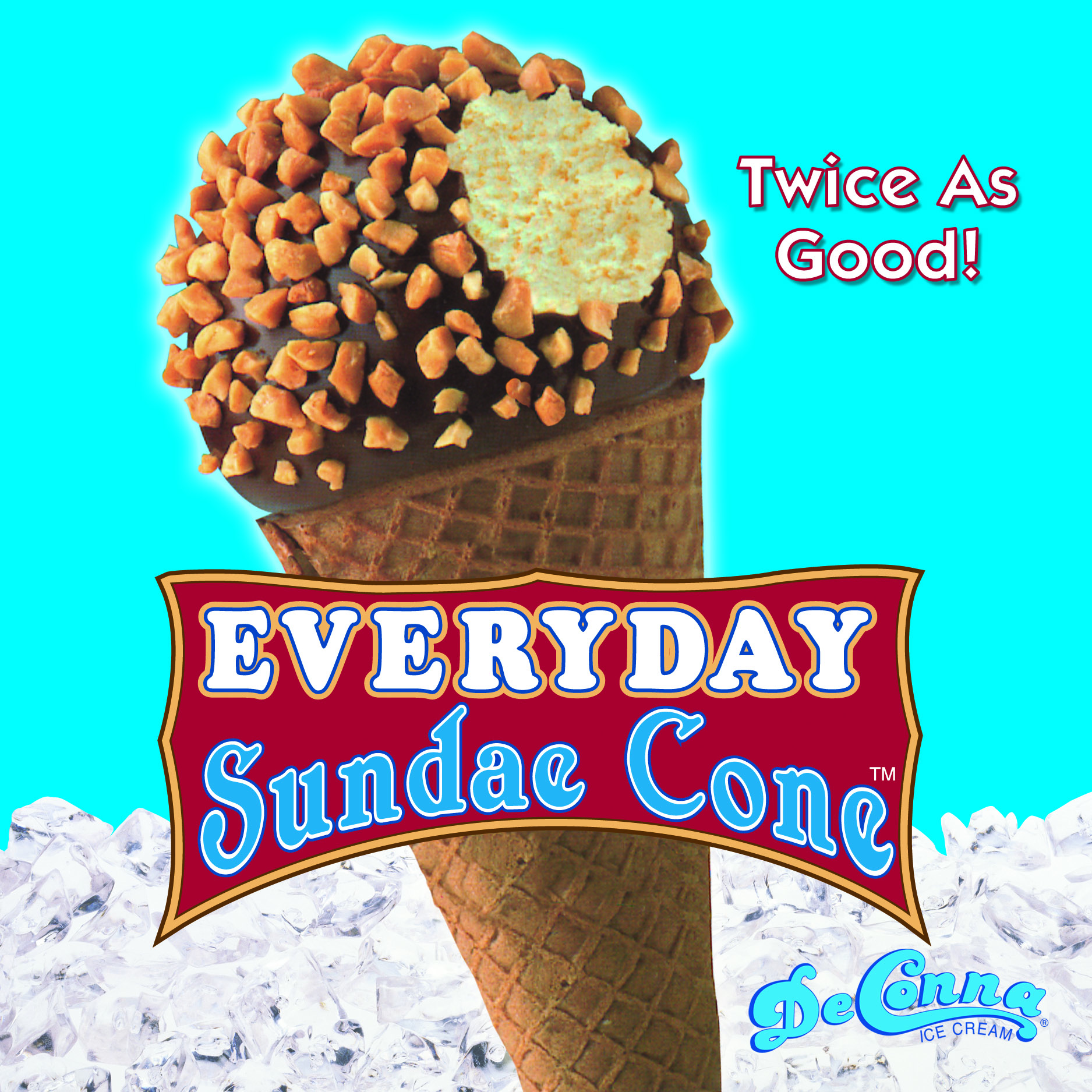 DeConna Sundae Cone Ice Cream [Buy Wholesale + Save]