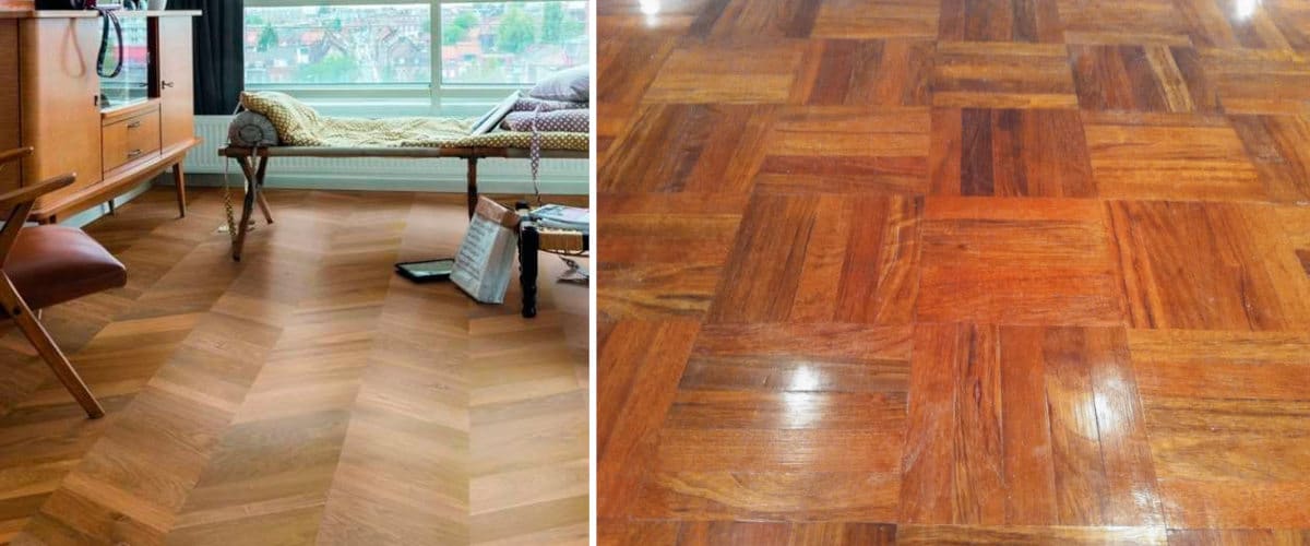 How to remove scratches from parquet