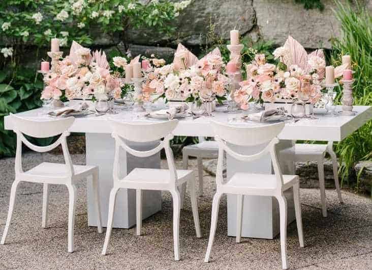 Solid White Table Decor Essentials