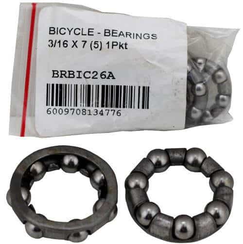 Bicycle bearings 3/16 x 7, 5's Decor Essentials